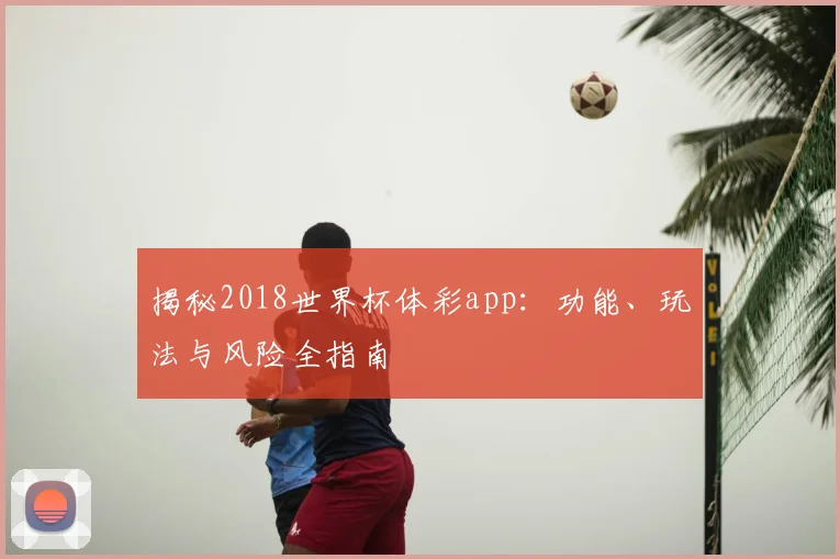 揭秘2018世界杯体彩app：功能、玩法与风险全指南